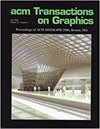 ACM TRANSACTIONS ON GRAPHICS雜志封面